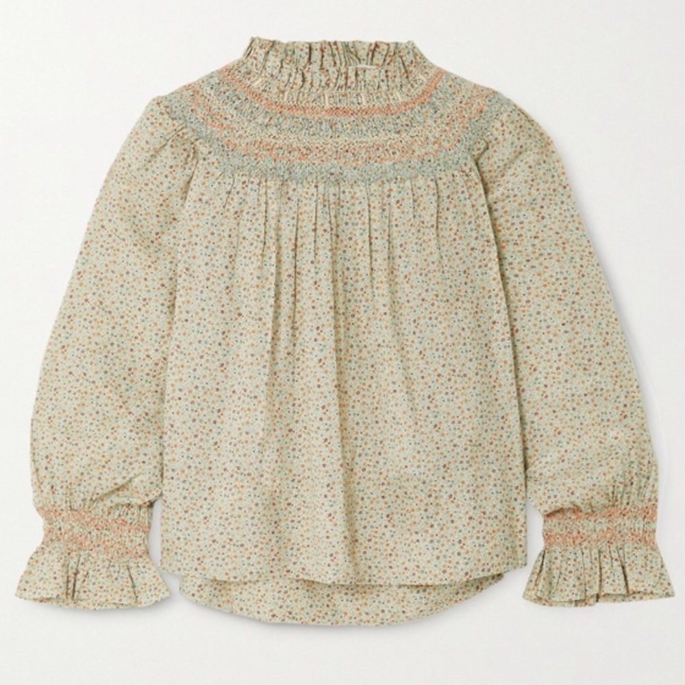 SOLD Doen Amoret blouse California wildflower - M - Picture 3 of 6